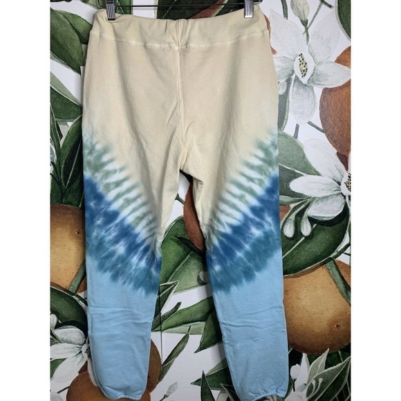 DAYDREAMER Womens S Small Beach View Tie Dye Joggers Sweatpants Drawstring New.. - Picture 5 of 7